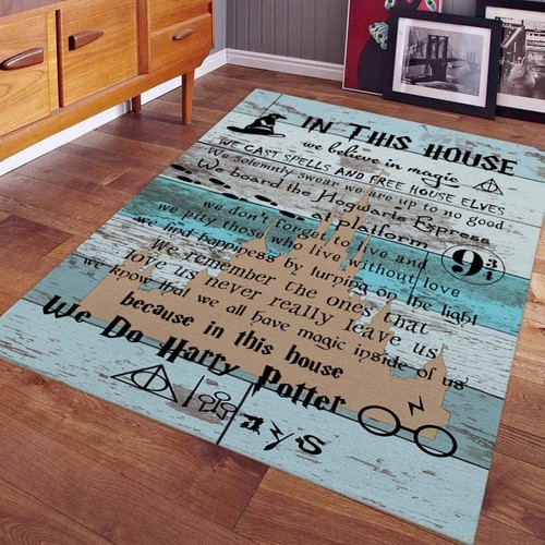 Harry potter rug wizardry and - harry,