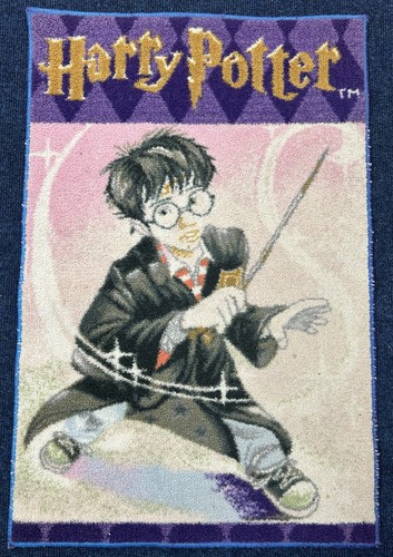 Vintage 2001 harry potter rug - harry,
