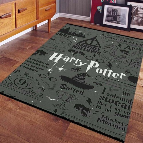Harry potter rug wizard - potter,